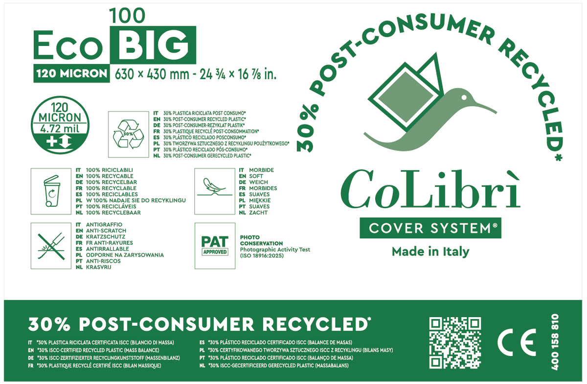 LIBRARY ECO Book Covers - 4.7 mil Thickness