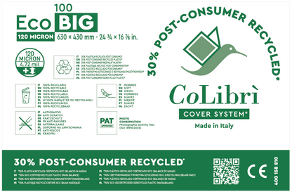 LIBRARY ECO Book Covers - 4.7 mil Thickness