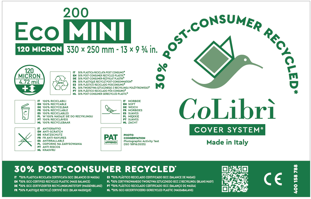LIBRARY ECO Book Covers - 4.7 mil Thickness