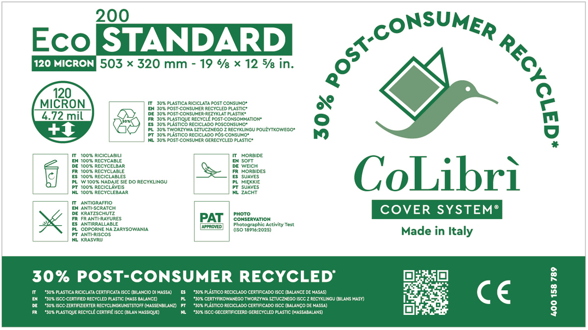 LIBRARY ECO Book Covers - 4.7 mil Thickness