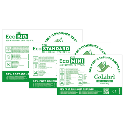 ARCHIVAL ECO Book Covers -  3.5mil Thickness