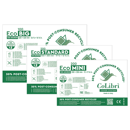 LIBRARY ECO Book Covers - 4.7 mil Thickness