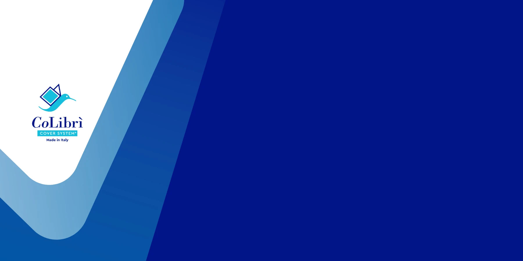 blue banner background